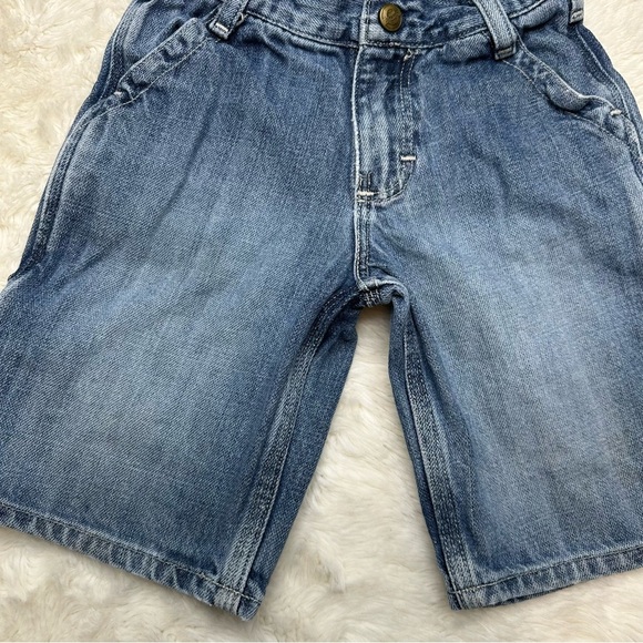 Osh Kosh Jean Shorts Knee Length Size 4 - Picture 14 of 16